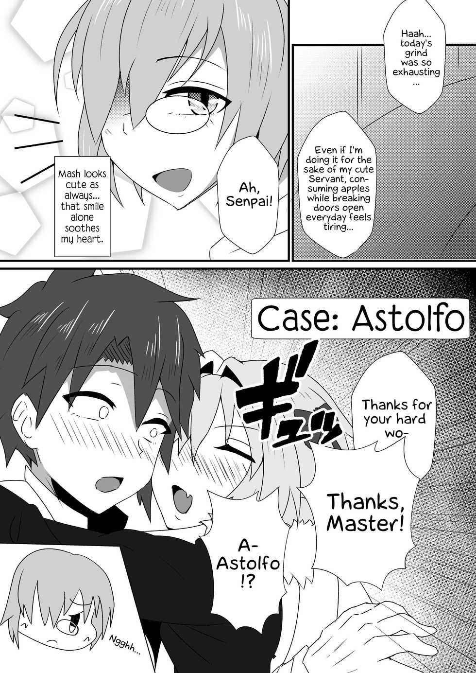 [yatsuatari (Ardens)] Astolfo-kun to Shinsatsu-kun to Lanling Wang-kun ga Gudao o Ijimeru Hon | A book about Astolfo, Shinsatsu-kun and Lan Ling Wang-kun bullying Gudao. (Fate/Grand Order) [English] [Godofloli] [Digital] - Page 3