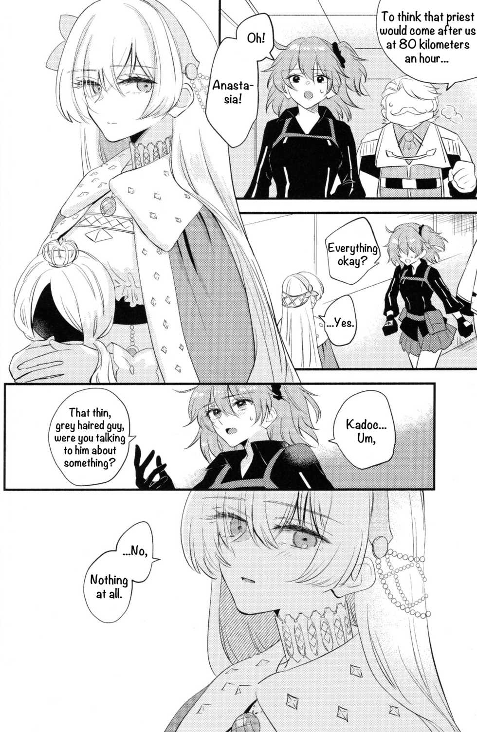 (Dai 24-ji ROOT4to5) [Curtain (Haruhara)] Lostbelt Anastasia to Rekishi Anastasia ga Shadow Border de Kadoc to Maryoku Kyoukyuu suru Hanashi (Fate/Grand Order) [English] - Page 33