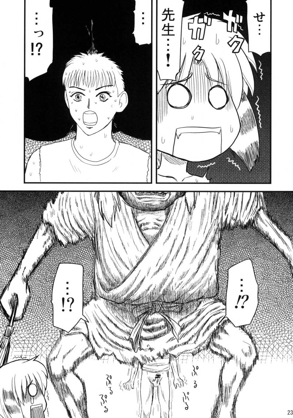 (Sukima Festival 2007) [Shin Hijiridou Honpo (Hijiri Tsukasa)] Nyannyan no Manman ni Koufun Suru Hon (Chinyuuki 2 ~Yume no Inzei Seikatsu Hen~) - Page 22
