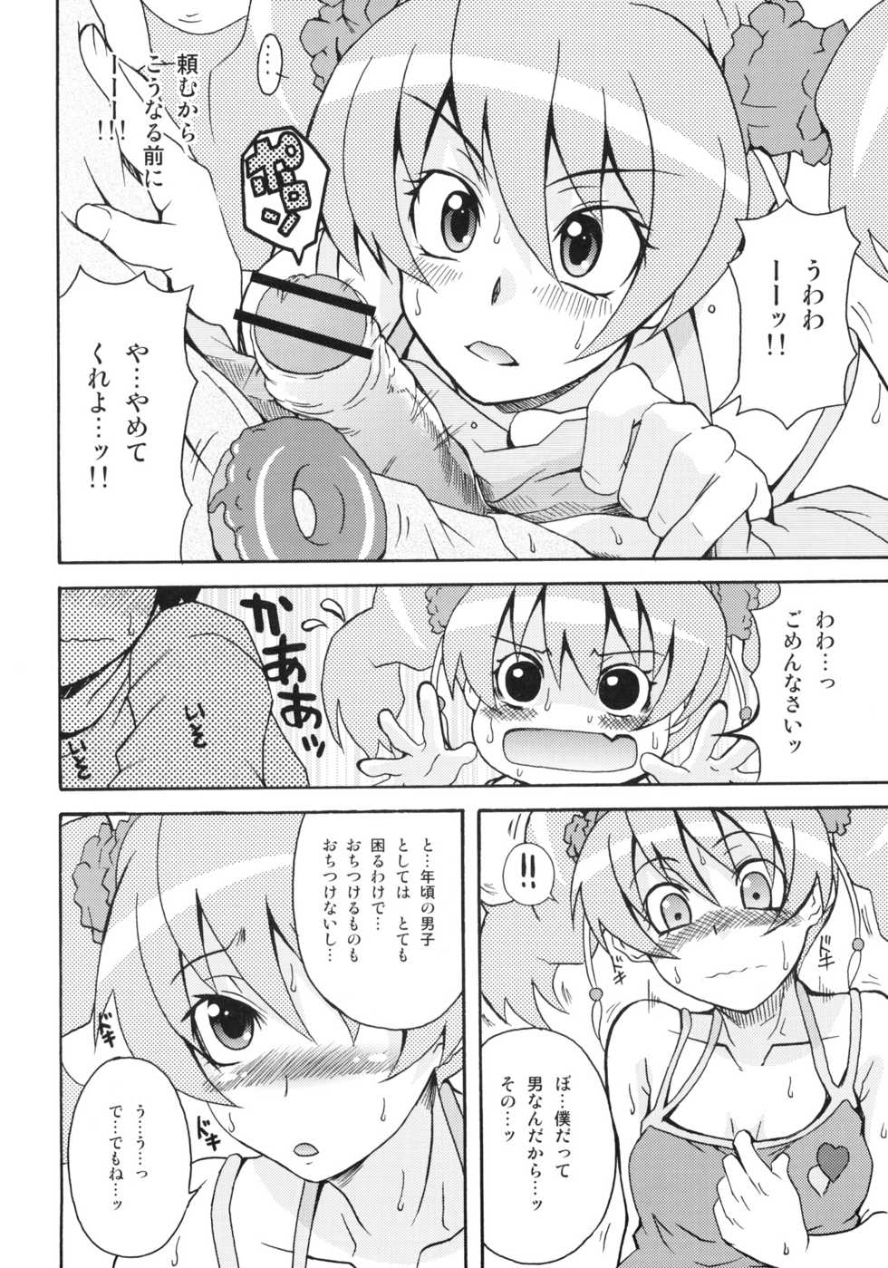 (C76) [Shirando (Shiran Takashi)] LOVE PRETTY CURE (Fresh Precure!) - Page 9