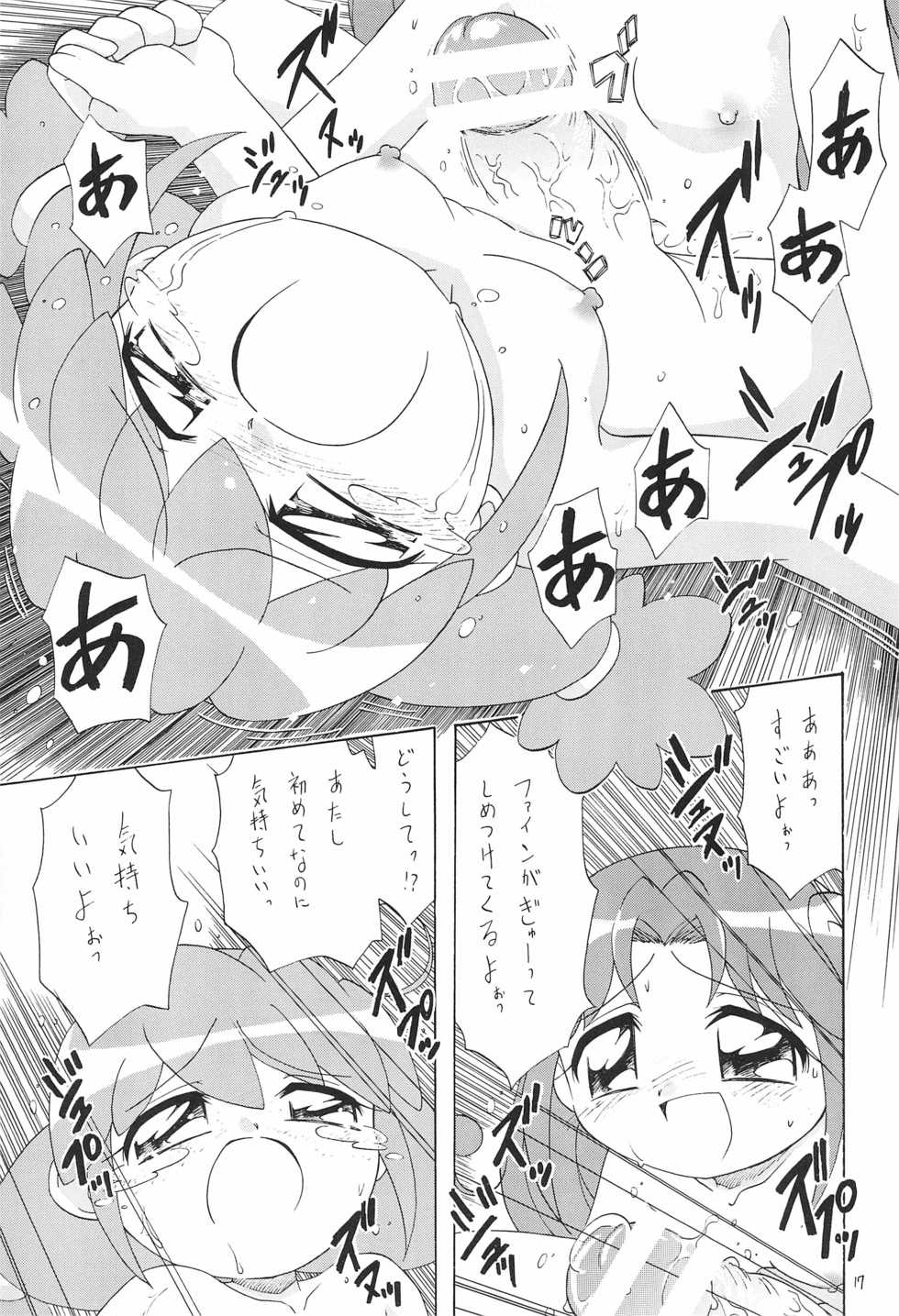 (Puniket 12) [Ogagaga-sou (Gatayan)] Himitsu no Futago Hime (Fushigiboshi no Futago Hime) - Page 17