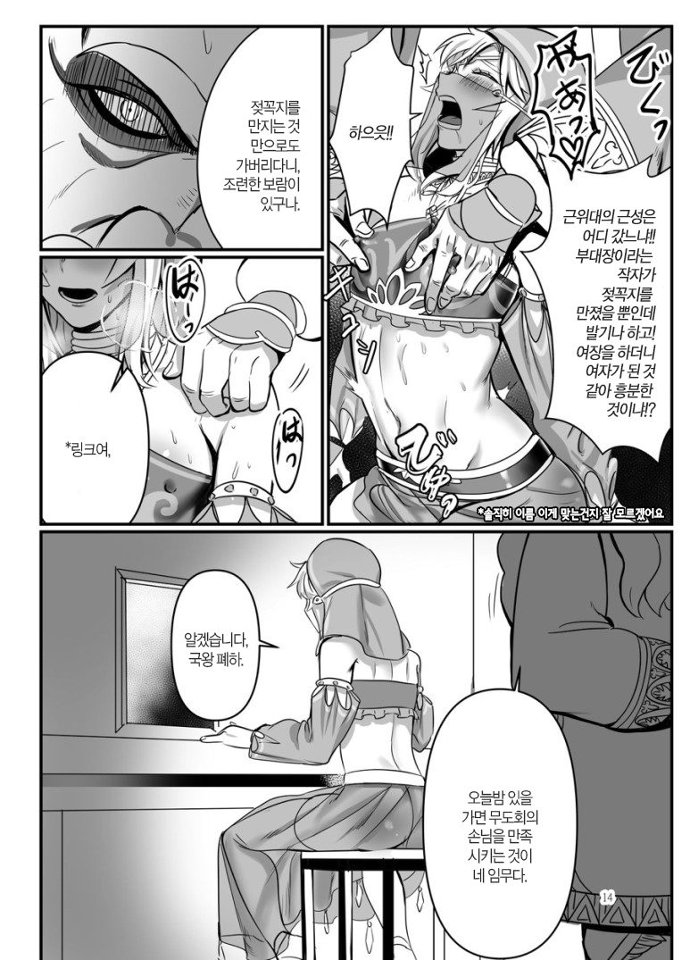 [Shinsei Lolishota (kozi, Tamako)] Odoriko no Nie Yuusha -Kamen Butoukai Hen- (The Legend of Zelda) [Korean] [Digital] - Page 13