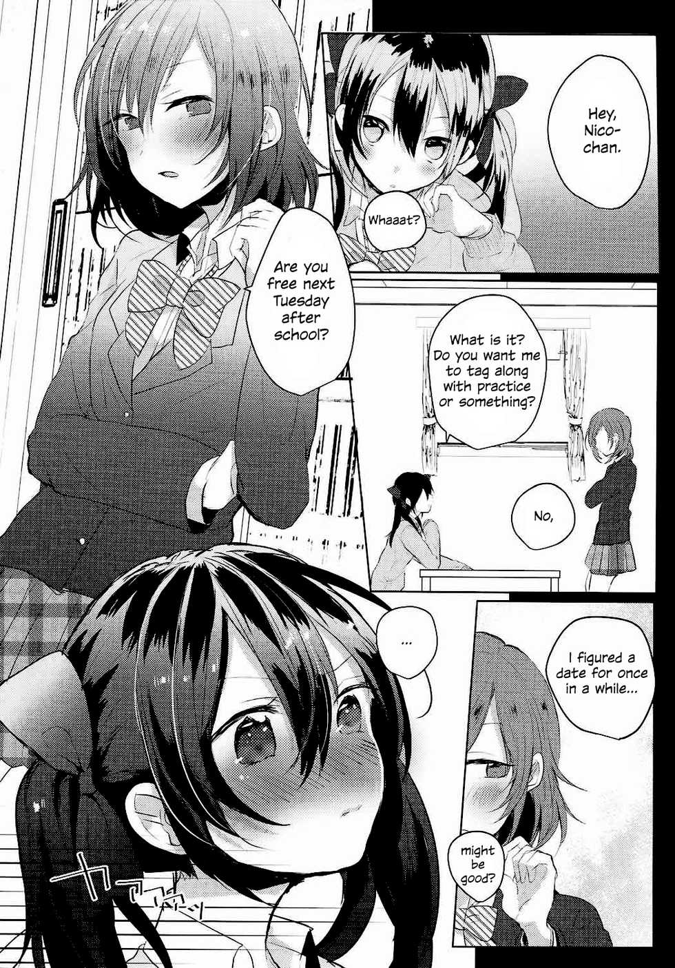 (C89) [Zeiniku Shoujotai (Raika)] Houkago Bath Time | After School Bath Time (Love Live!) [English] [WindyFall Scanlations] - Page 4