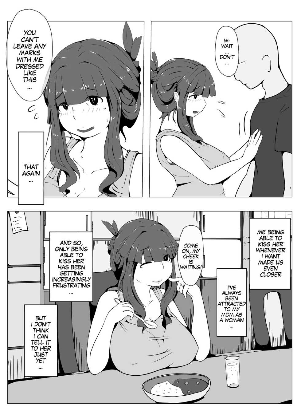 [moya] Okaa-san to Kiss Shiyou | Hey, Mom, Let's Kiss! [English] [MegaFagget] - Page 27