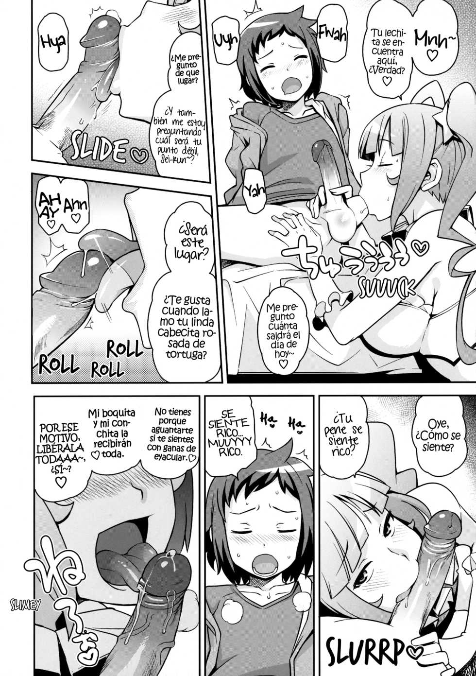 (C85) [Funi Funi Lab (Tamagoro)] Milky Ryuuseigun (Gundam Build Fighters) [Spanish] - Page 9