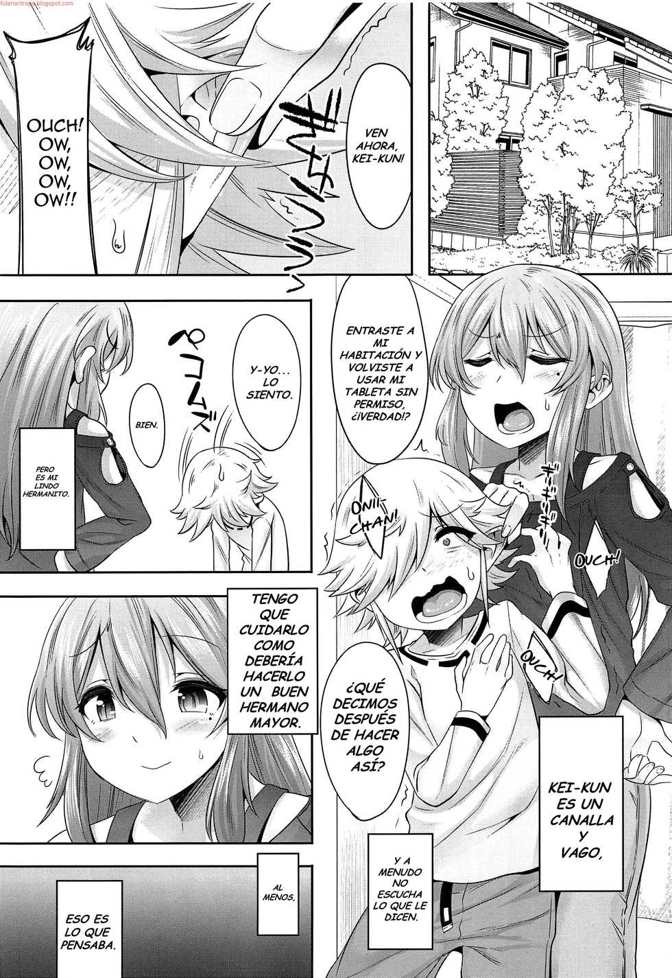 (C95) [EGO DANCE (Nanamatsu Kenji)] Chiisai Chinpo de Onii-chan Men shite Suimasendeshita [Spanish] [bananare22] - Page 3