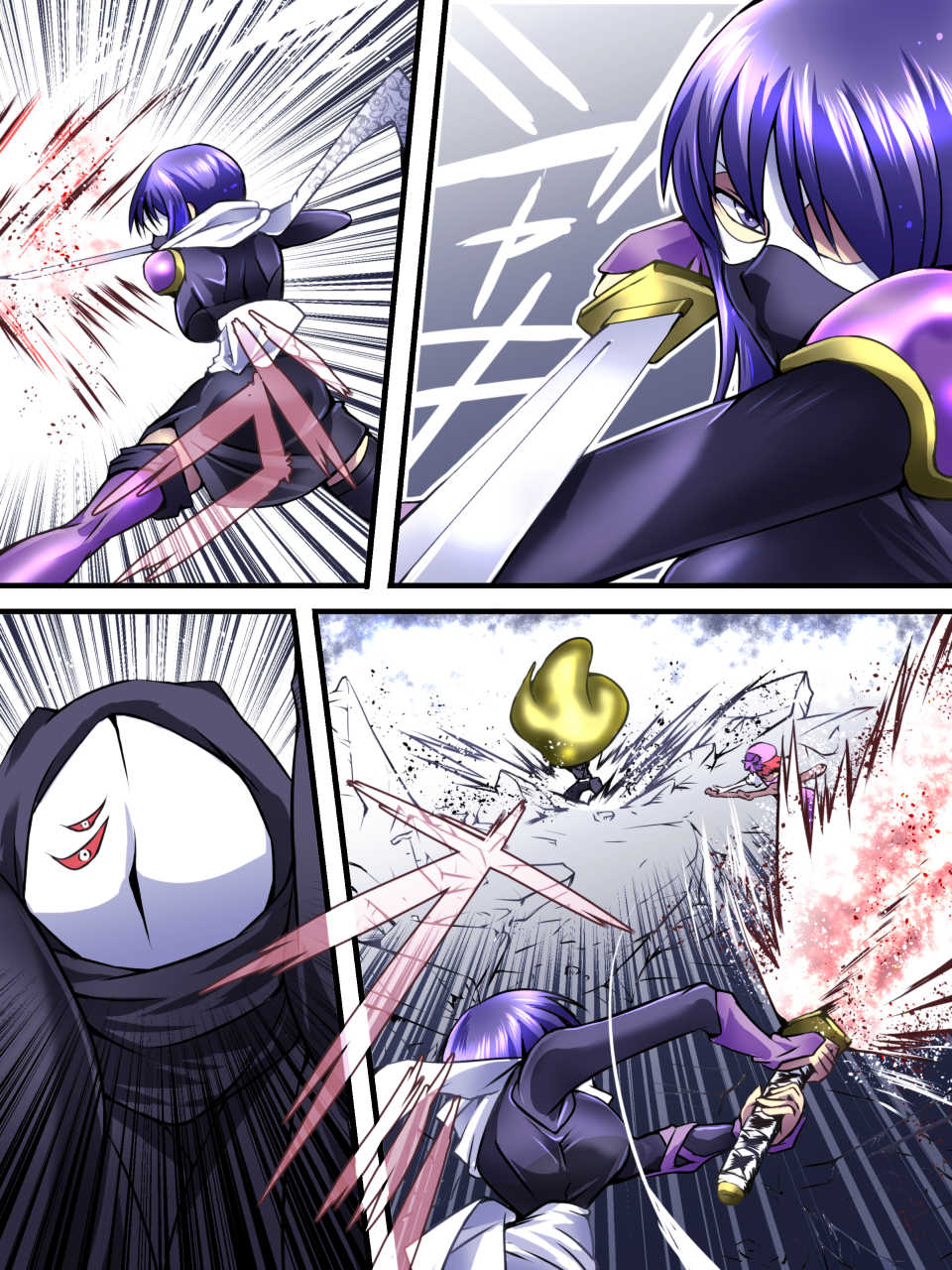[Atelier Hachifukuan] Superheroine Yuukai Ryoujoku VII - Superheroine in Distress - Kunoichi Suzushiro II [English] [Harasho Project] [Incomplete] - Page 5