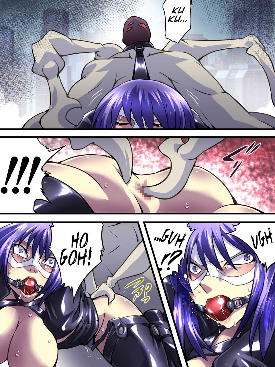 [Atelier Hachifukuan] Superheroine Yuukai Ryoujoku VII - Superheroine in Distress - Kunoichi Suzushiro II [English] [Harasho Project] [Incomplete] - Page 20