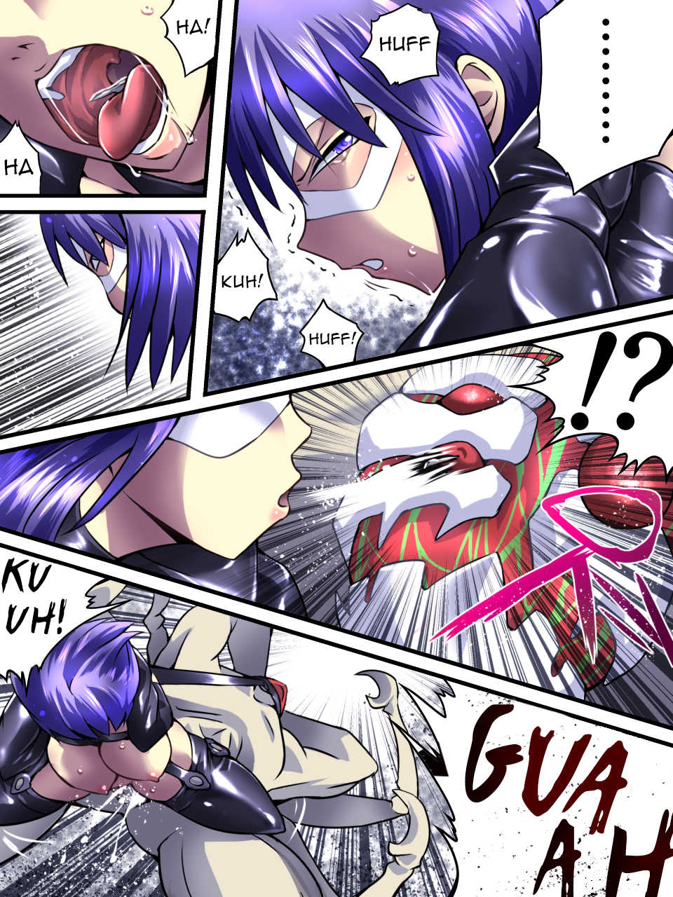 [Atelier Hachifukuan] Superheroine Yuukai Ryoujoku VII - Superheroine in Distress - Kunoichi Suzushiro II [English] [Harasho Project] [Incomplete] - Page 24