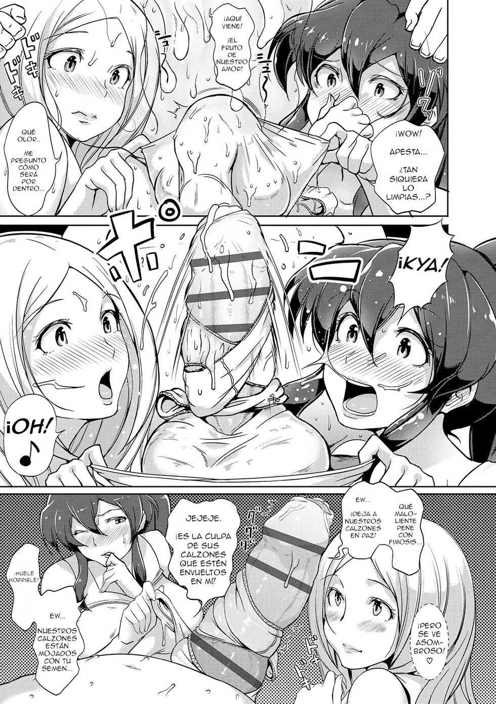[Ao Madousi] Inshuu Cheer Girl | Lujurioso Aroma de las Porristas (Wakeari Rankou Haraminex!) [Spanish] [Van Eltia] [Digital] - Page 9