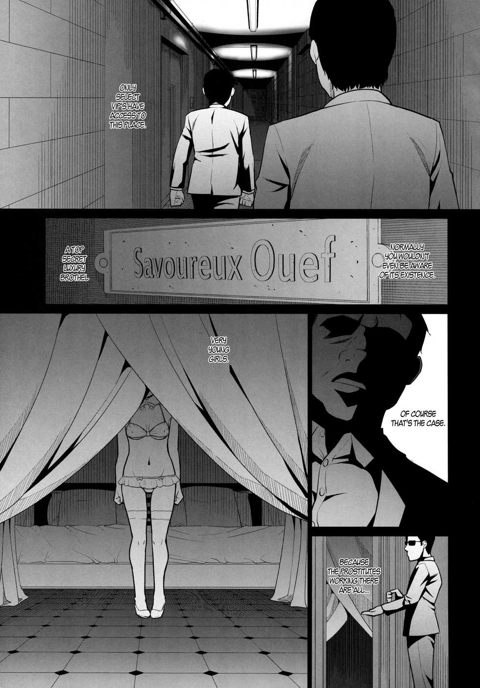 (C89) [Momoiro Toiki (Meramera Jealousy)] Savoureux Ouef [English] [B.E.C. Scans] - Page 2