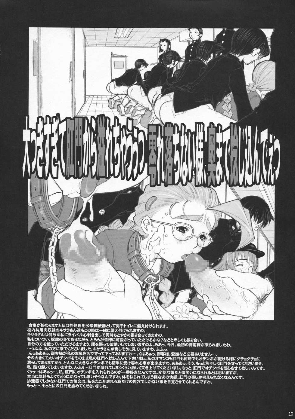 (C66) [DangerouS ThoughtS (Kiken Shisou)] Shijou Saikyou no Deshi Ken'ichi Bishoujo Dorei Miu Kounai Choukyou Hen (Shijou Saikyou no Deshi Ken'ichi) - Page 10