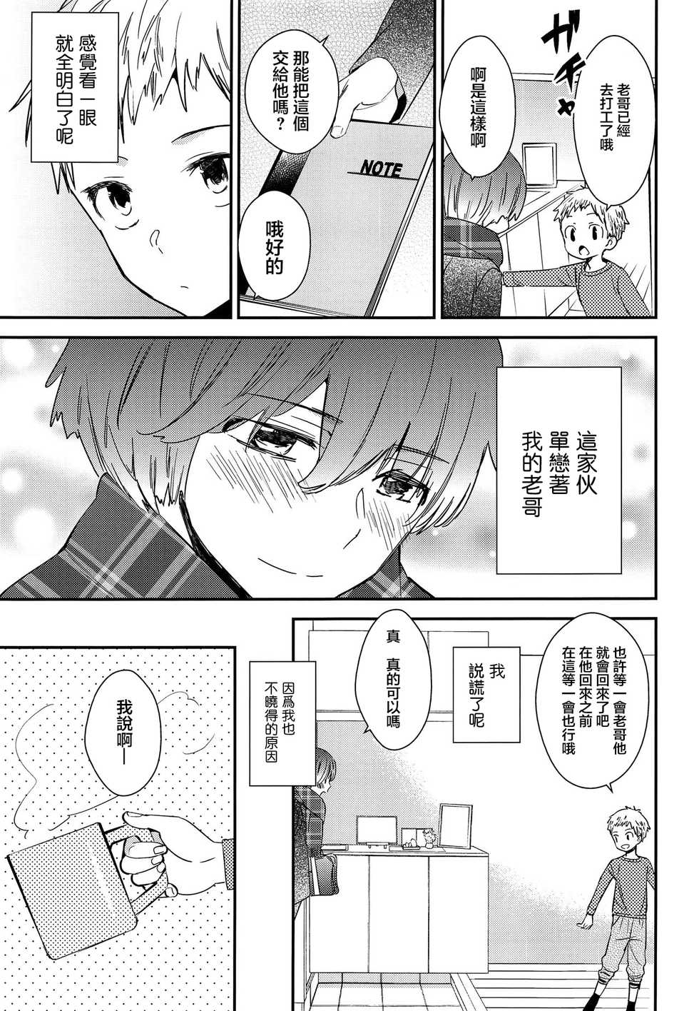 [AtsuatsuCOOK, SC (Katagiri Atsuko, Gyuunyuu Rinda)] Onii-chan ni wa Himitsu [Chinese] [零食汉化组] [2019-01-20] - Page 21