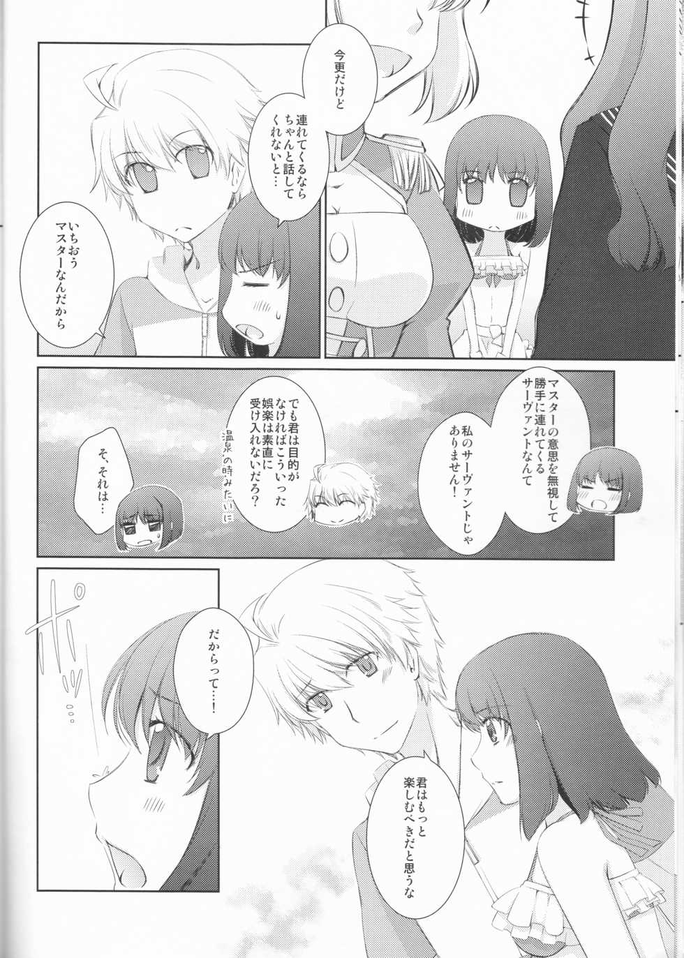 (C88) [Silver Moon (Satoh Moegi)] Natsuiro School (Fate/Prototype) - Page 9