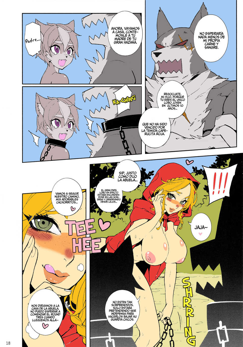 [Hirame] Destrucción de la niñez - Caperucita Roja y el Pequeño Lobo (color por mjiraiyaprv) - Page 18