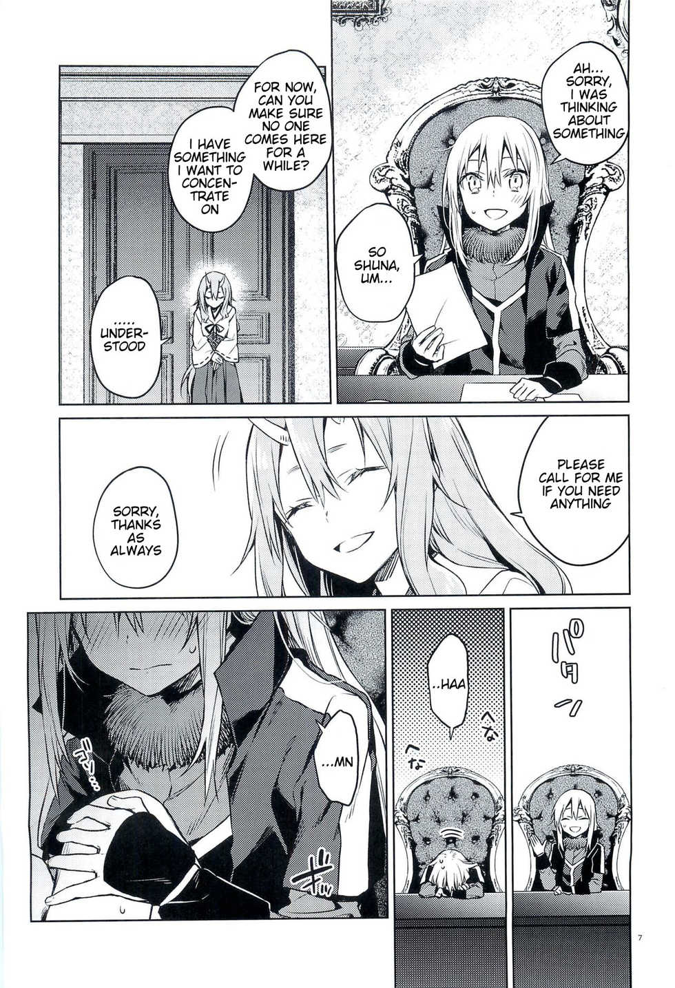(to infinity) [Kuusou Kyuuka (Mikoto Kei)] Tokunou! Boufuu Maso | Especially Dense Tempest Magicules! (Tensei Shitara Slime datta Ken) [English] [Keksz] - Page 6