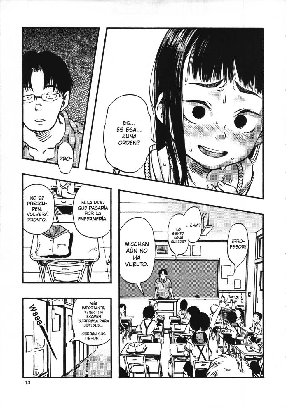 (C84) [Minori Kenkyuujo (Minori Kenshirou)] Haisen Girl | La chica sólo excretiva [Spanish] - Page 11