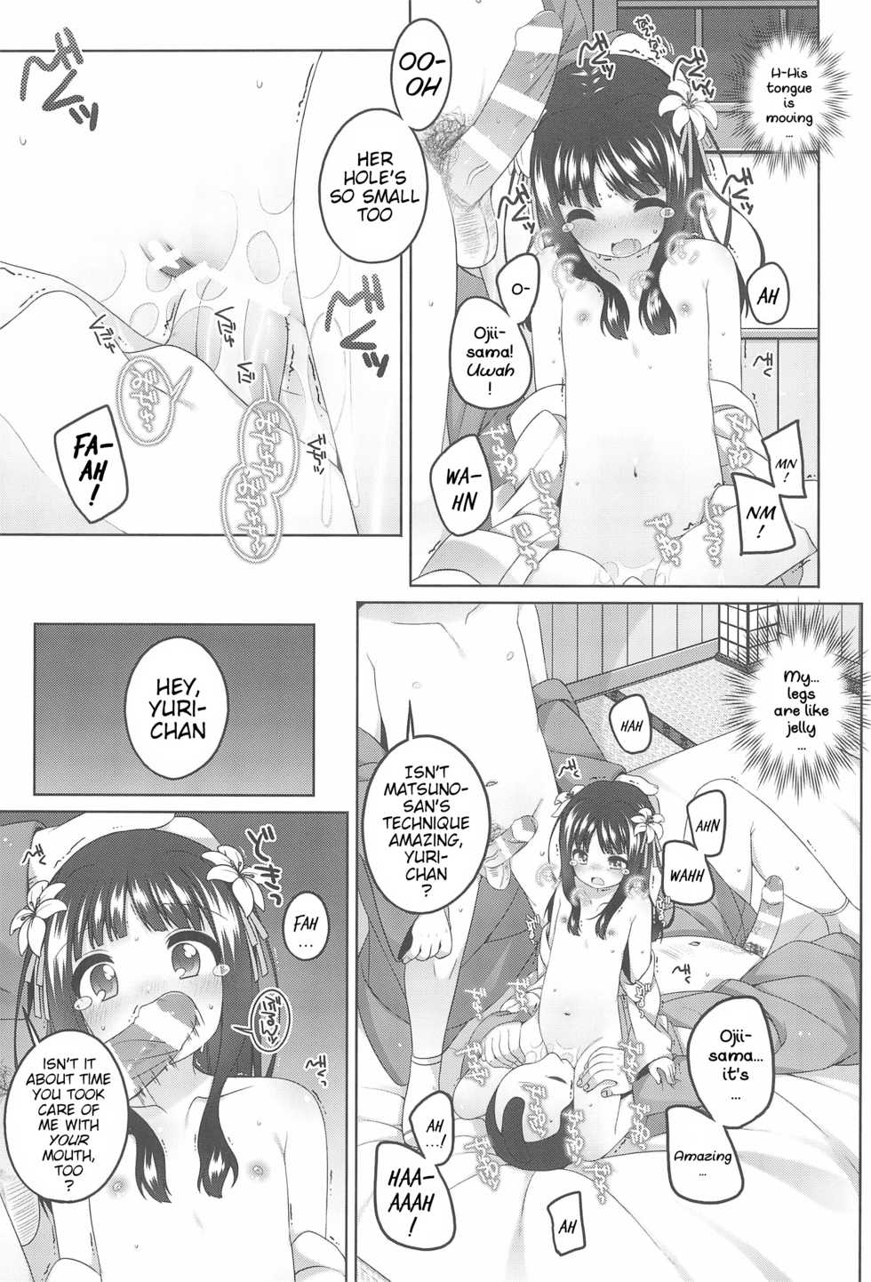 (COMITIA124) [kuma-puro (Shouji Ayumu)] Shokaya no Doujotachi ~Yuri Hen~ | The Girls of the Blooming Flowers ~Yuri's Tale~ [English] [WitzMacher] - Page 13