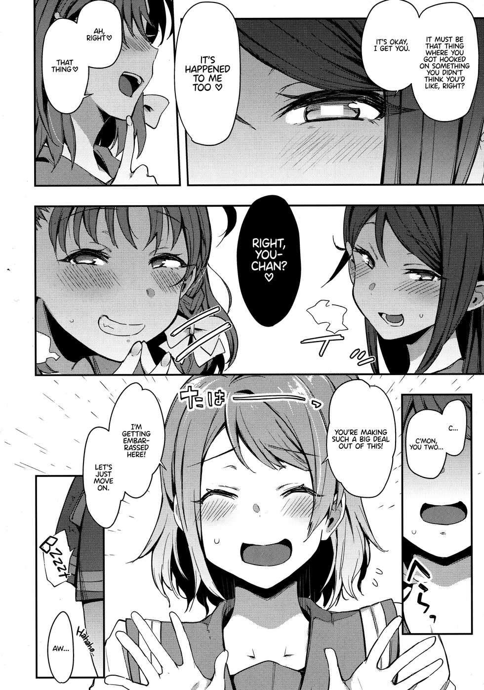 (C94) [Inbou no Teikoku (IN-KA of the Dead)] Roonabe Uraaka Yousoro | Exhibitionist Masturbation Side Watanabe: Aye aye, MyFans  (Love Live! Sunshine!!) [English] [WataTL] - Page 3
