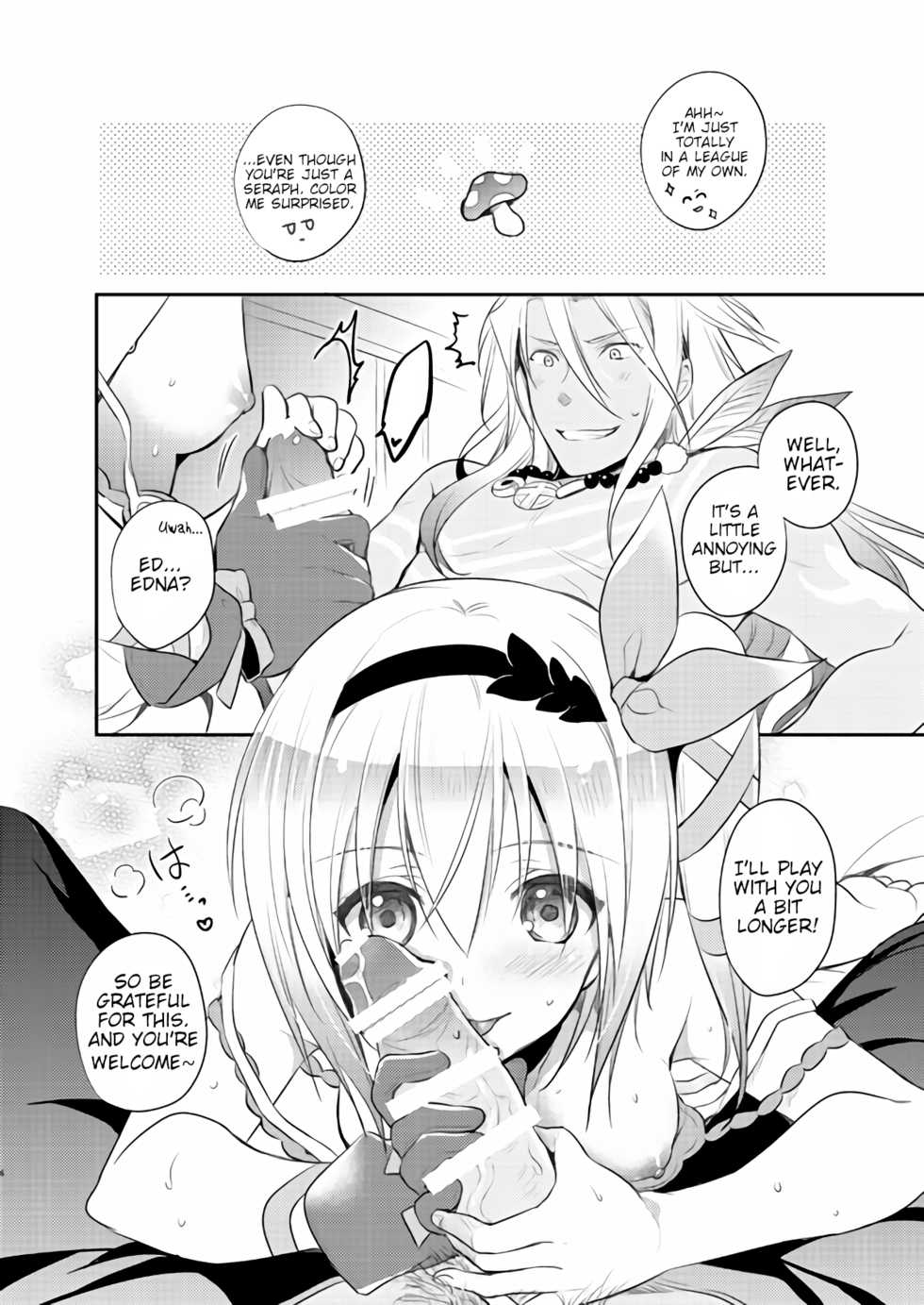 [Shinsen Gokuraku (Shuragyoku Mami)] ZavEd R18 Manga Sairoku (Tales of Zestiria) [English] [Tales of NL] [Digital] - Page 4