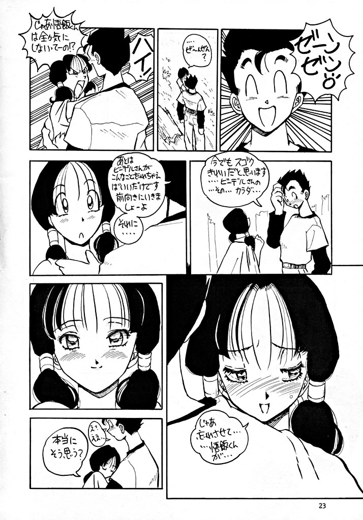 (C49) [Oiwaidou (Iwasaki Tatsuya)] BYECHA! HARUMI (Dragon Ball Z) [Incomplete] - Page 23