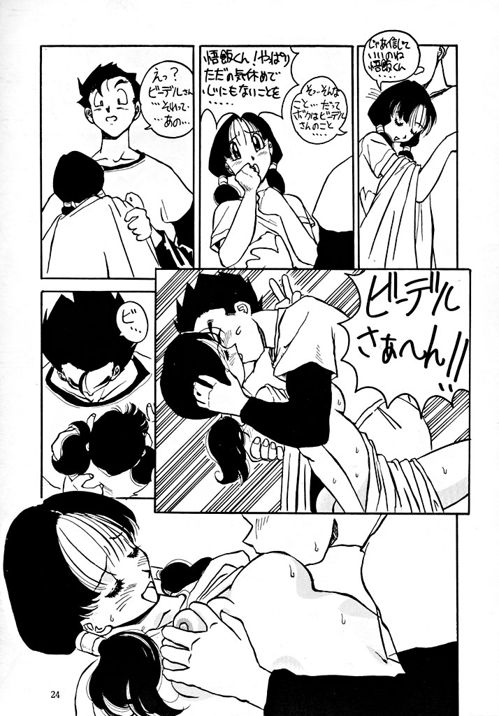 (C49) [Oiwaidou (Iwasaki Tatsuya)] BYECHA! HARUMI (Dragon Ball Z) [Incomplete] - Page 24