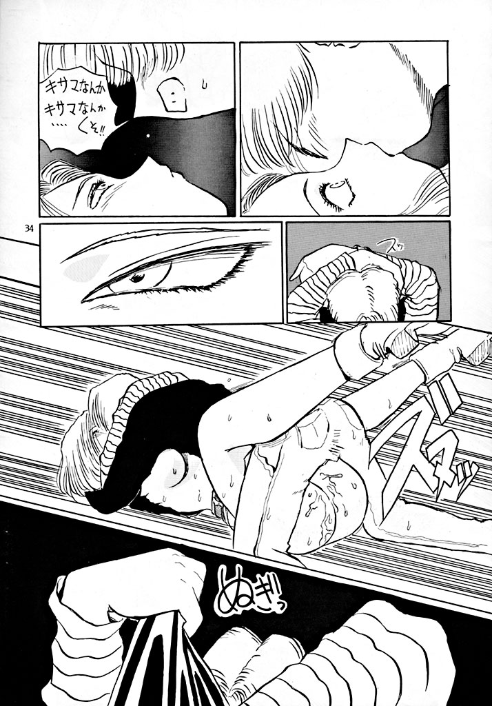 (C49) [Oiwaidou (Iwasaki Tatsuya)] BYECHA! HARUMI (Dragon Ball Z) [Incomplete] - Page 34