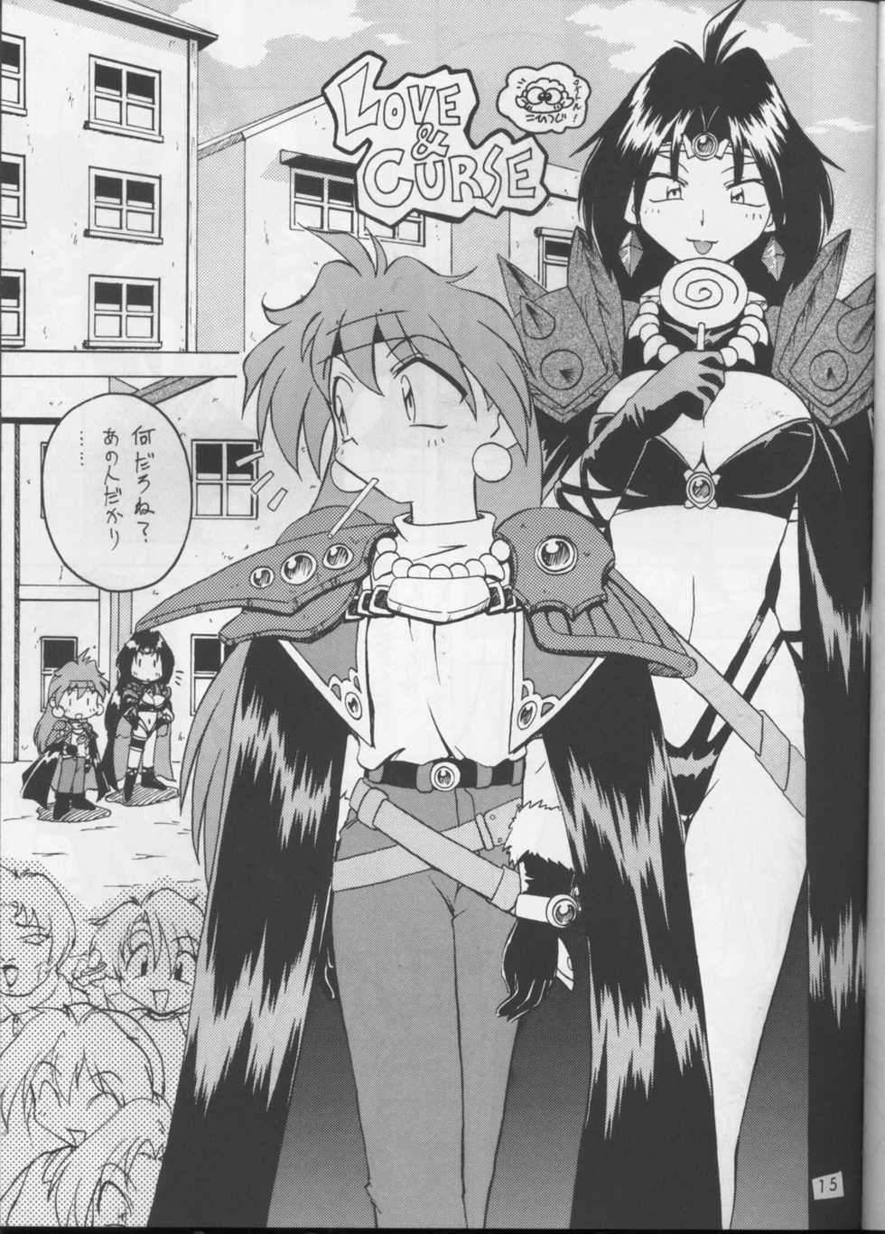 (C57) [Double Branch (Kohitsuji, Mimikaki)] KUJIKENAIKARA! (Slayers) - Page 14