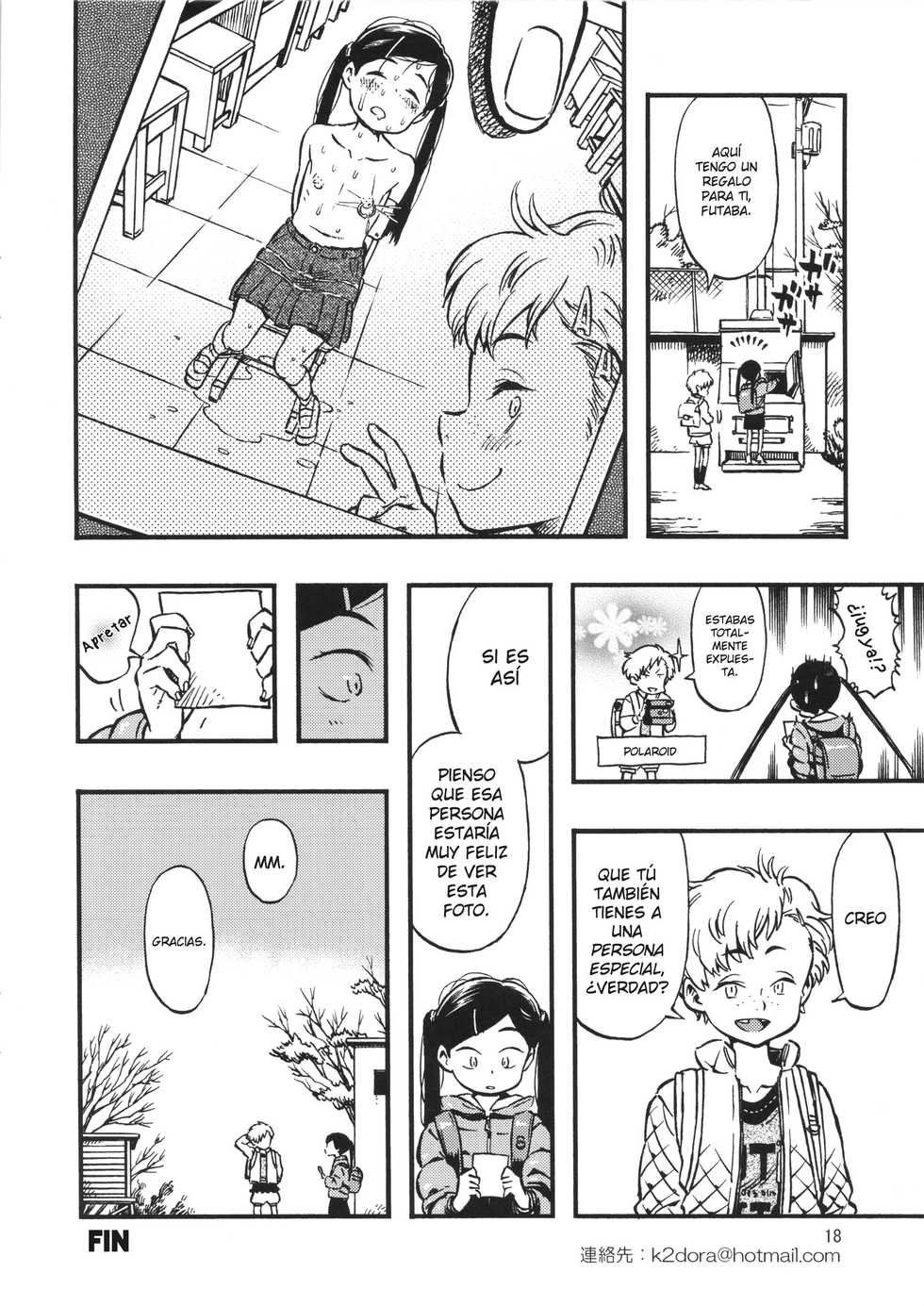 (C85) [Minori Kenkyuujo (Minori Kenshirou)] Geroko-chan to Chikubiko-chan | Vomitocita y Pezoncita [Spanish] - Page 17