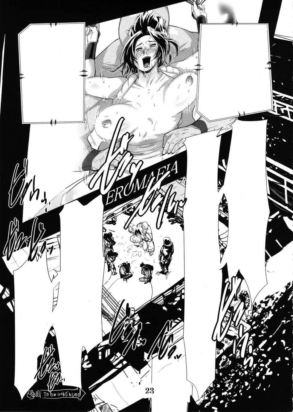 (C79) [Eromafia (Edo Shigezu)] Yojigen Sappou Combi vs Shiranui Mai Round 3 (King of Fighters, Kinnikuman) [Textless] - Page 22