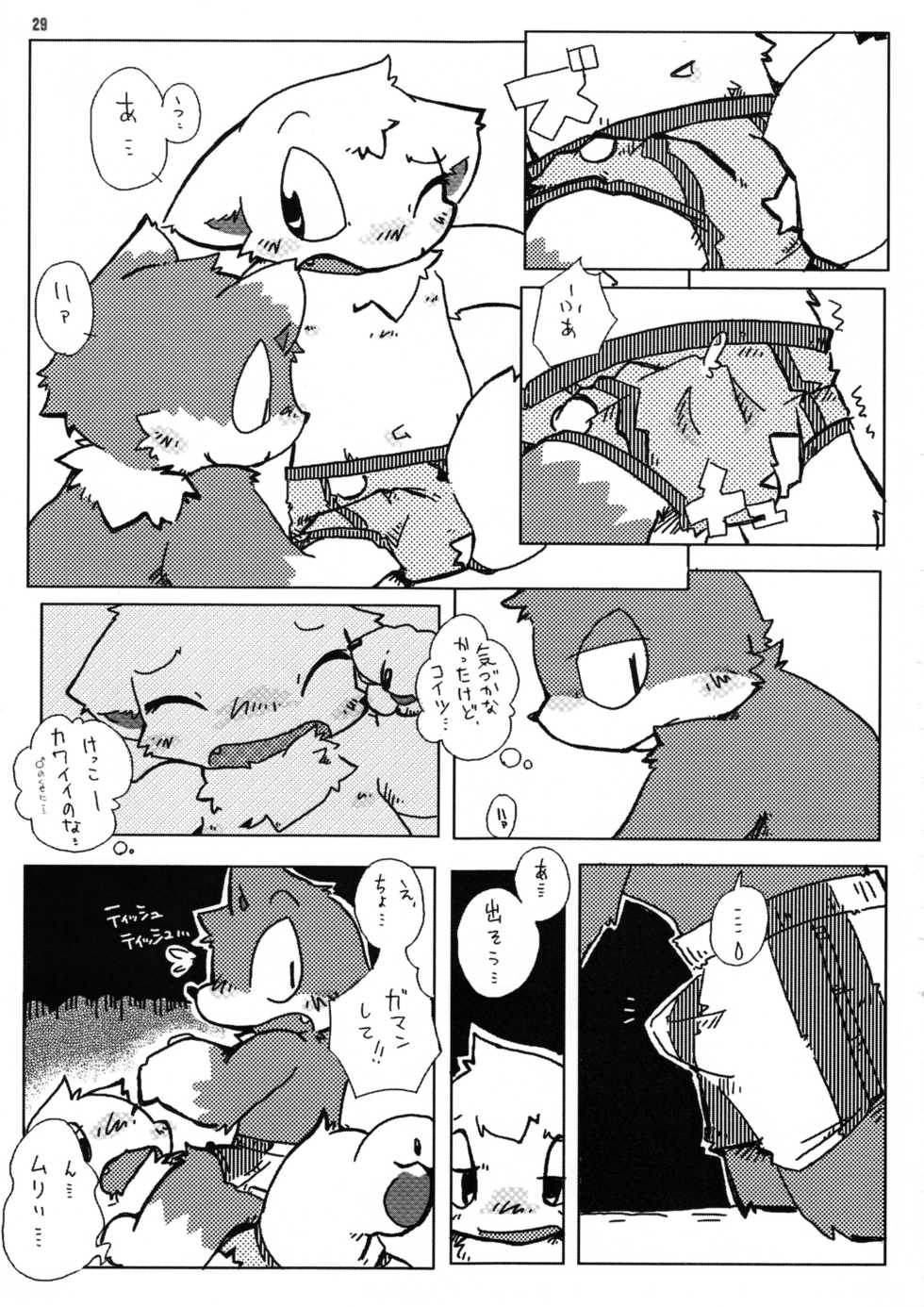 (Shotaket 11) [Yamaneko Doumei] Brief! - Page 28