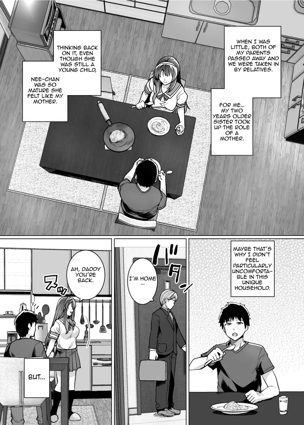 [Royal Bitch (haruhisky)] Ane wa Oyaji ni Dakareteru | My Sister Sleeps With My Dad [English] [Decensored] [Digital] - Page 6