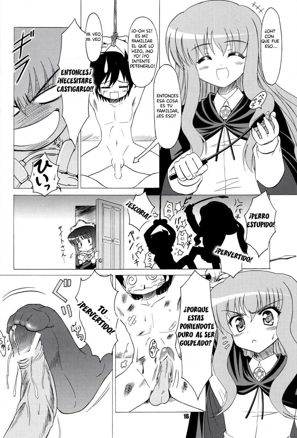 (C74) [KNIGHTS (Kishi Nisen)] Bust Revolution! (Zero no Tsukaima) [Spanish] - Page 15