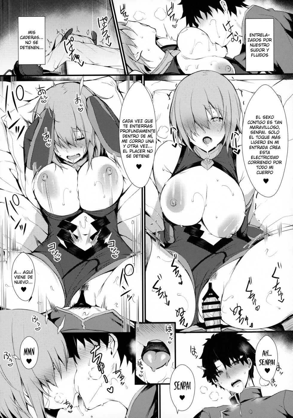 (C97) [Flock Blue (Blue)] Mash to Shitekita Kakushigoto | Secret Activities With Mash (Fate/Grand Order) [Spanish] - Page 18