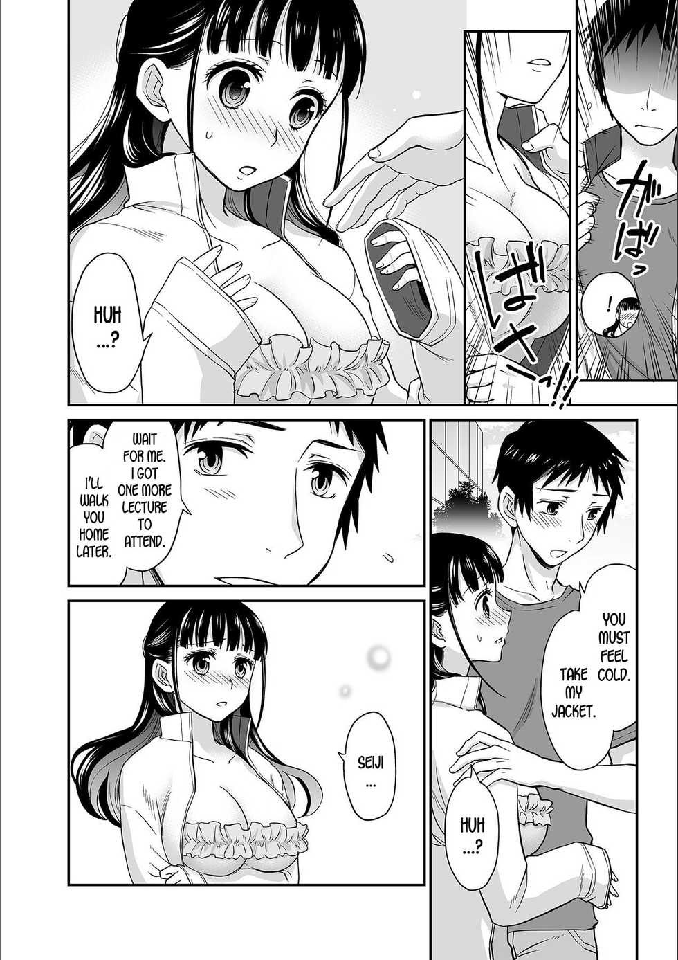 [Rojiro] Kare to no Sex ja Ikenai kara… Atashi no Koko ni Irete Hoshii no Ch.2 [English] [desudesu] - Page 8