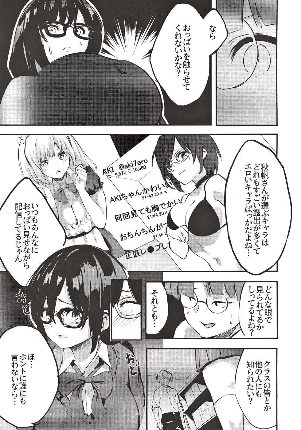 [Tankobudou (Negita Mama)] Jimiko no Cosplay Uraaka Jijou - Page 4