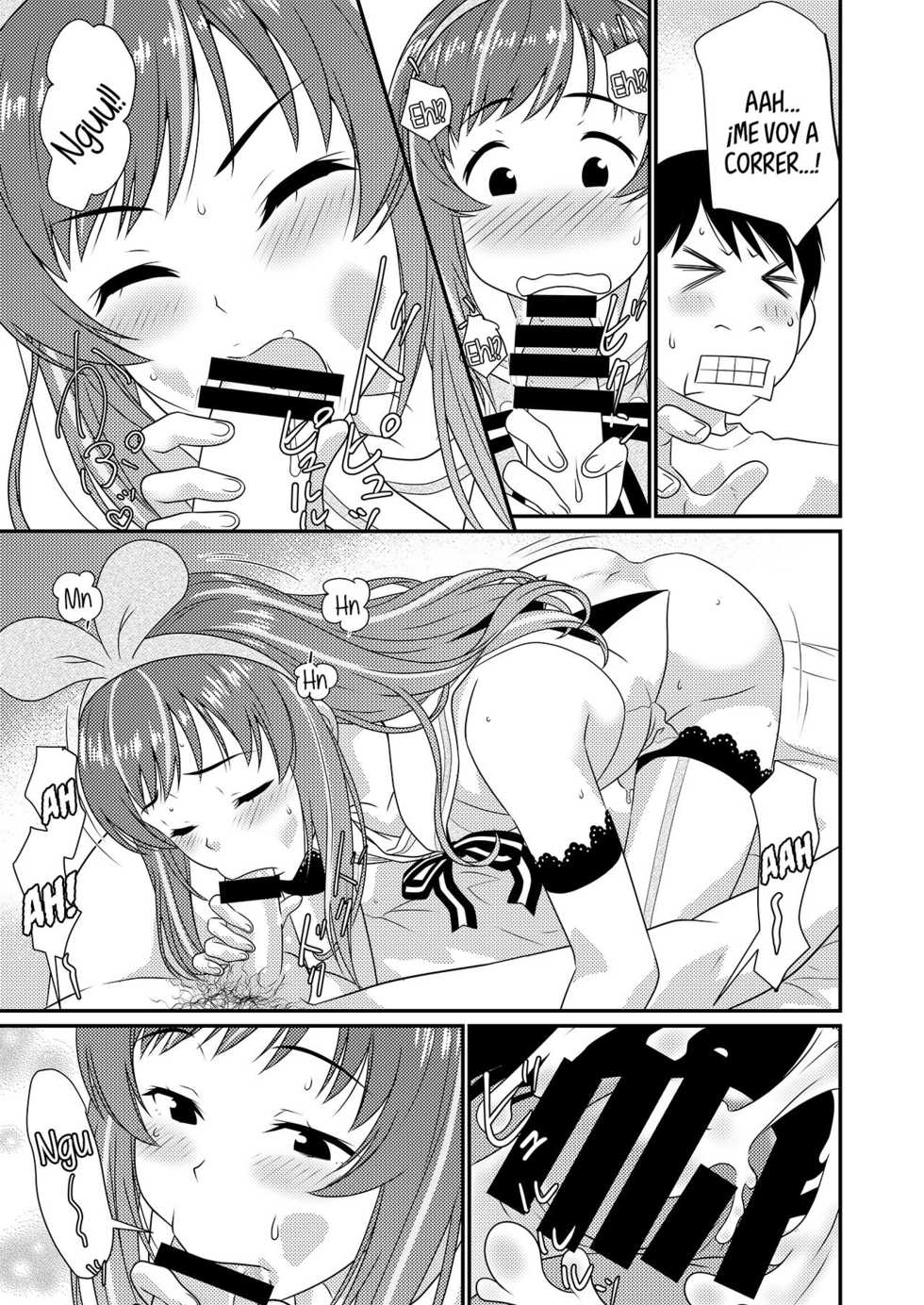 [Gouten Doujou (KIKI)] Cosplay Otokonoko to Marumaru! | El Cosplay del Chico Trap! (Kizuna Ai) [Spanish] [MelyTrapScans] [Digital] - Page 11