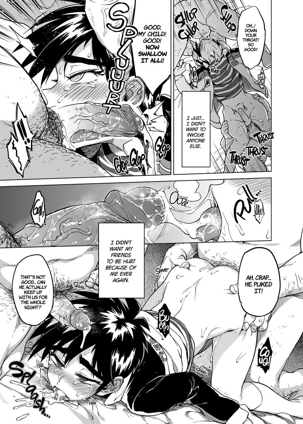 [Seibun Ikioi (Marutou)] Rei-kun no Hajimete no Himitsu | Zero-kun's Secret First Time (Tobaku Haouden ZERO) [English] {2d-market.com} [Decensored] [Digital] - Page 24