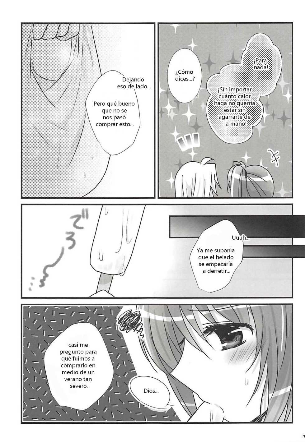 (C94) [Ameiro (Nanashiki)] Natsudoke (Mahou Shoujo Lyrical Nanoha) [Spanish] [Nekomi Fansub] - Page 6