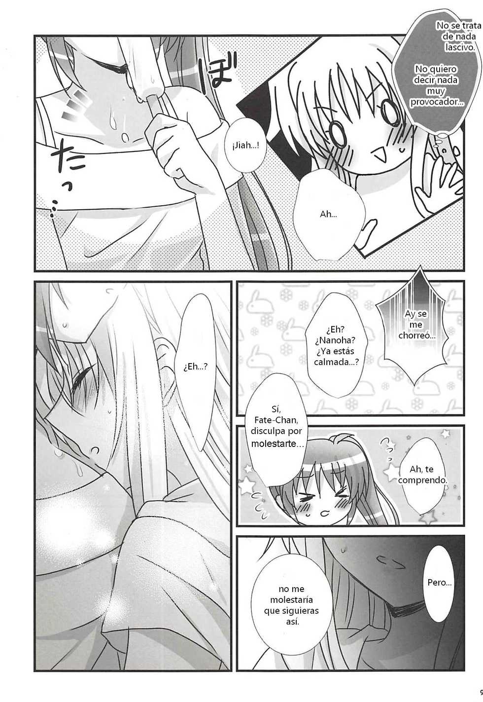(C94) [Ameiro (Nanashiki)] Natsudoke (Mahou Shoujo Lyrical Nanoha) [Spanish] [Nekomi Fansub] - Page 8