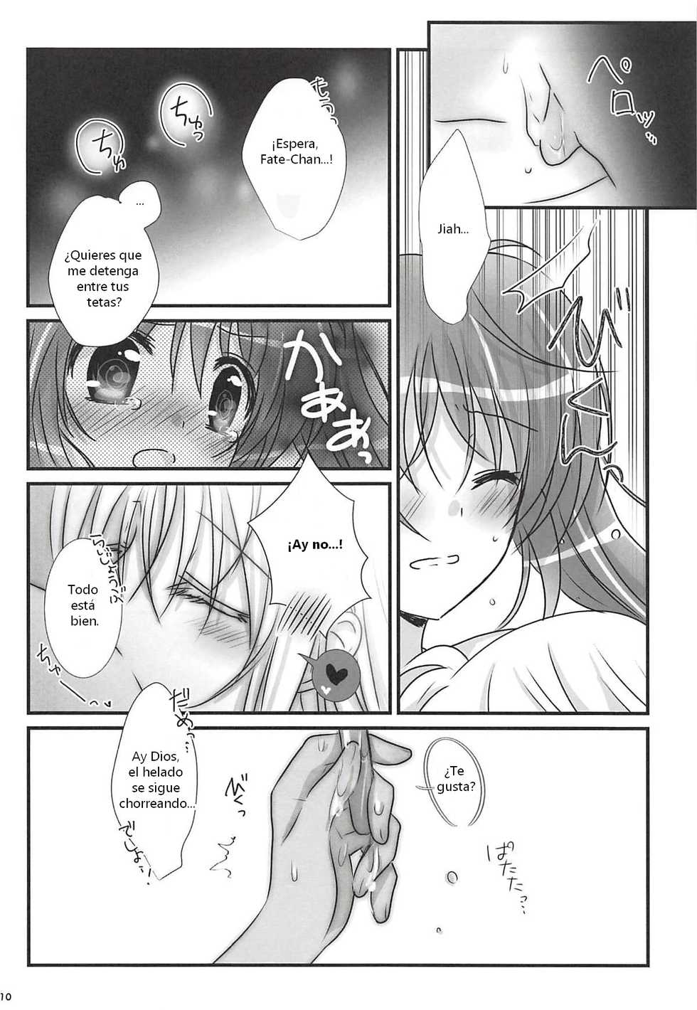 (C94) [Ameiro (Nanashiki)] Natsudoke (Mahou Shoujo Lyrical Nanoha) [Spanish] [Nekomi Fansub] - Page 9