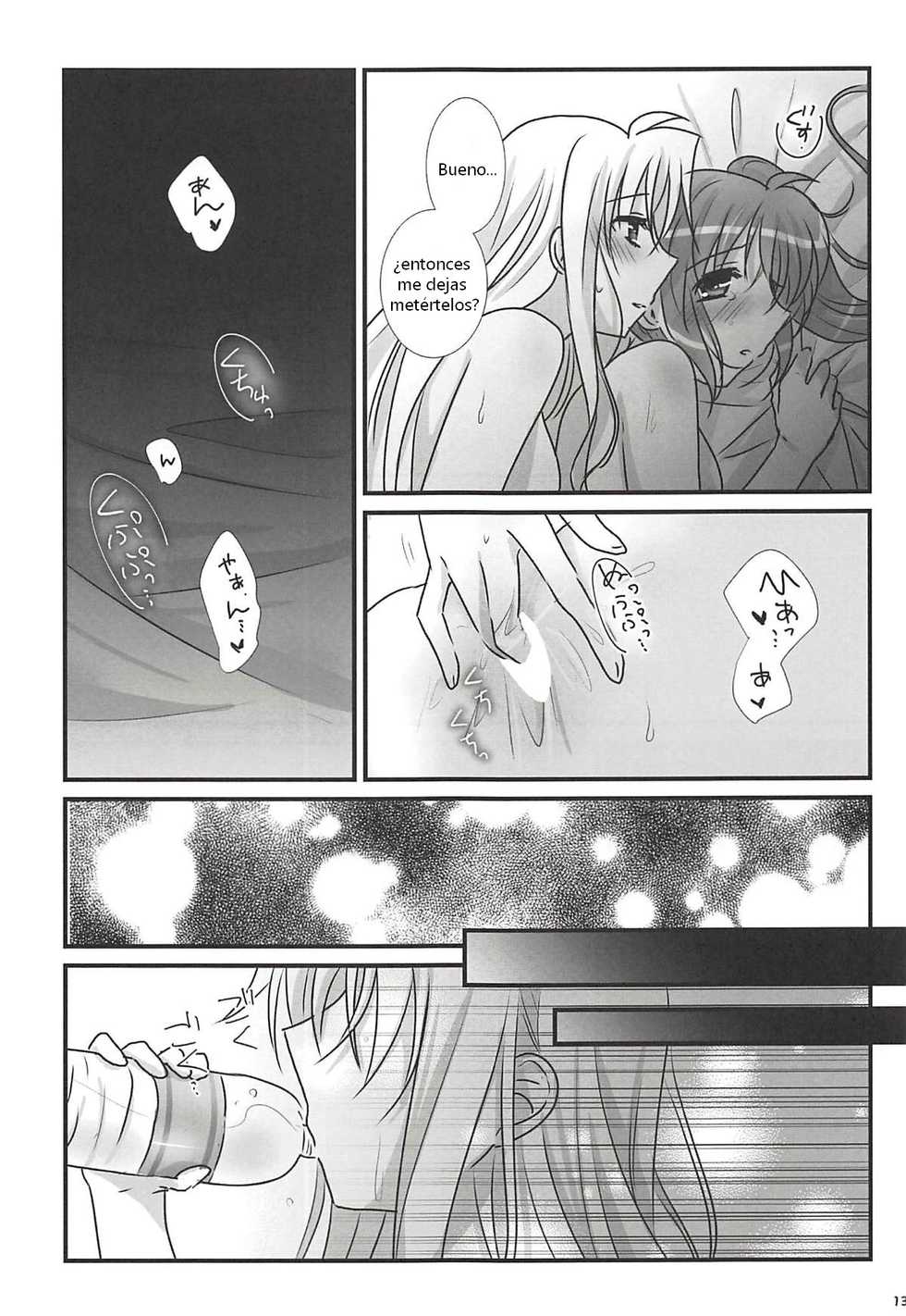 (C94) [Ameiro (Nanashiki)] Natsudoke (Mahou Shoujo Lyrical Nanoha) [Spanish] [Nekomi Fansub] - Page 12