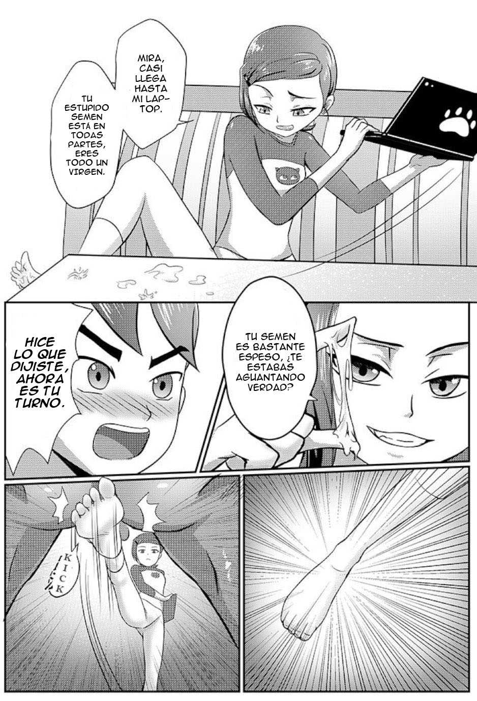 (m2mwk2) [juewang yuyi] Gwen LOVE - Queen Edition (Ben 10) [Spanish] - Page 9
