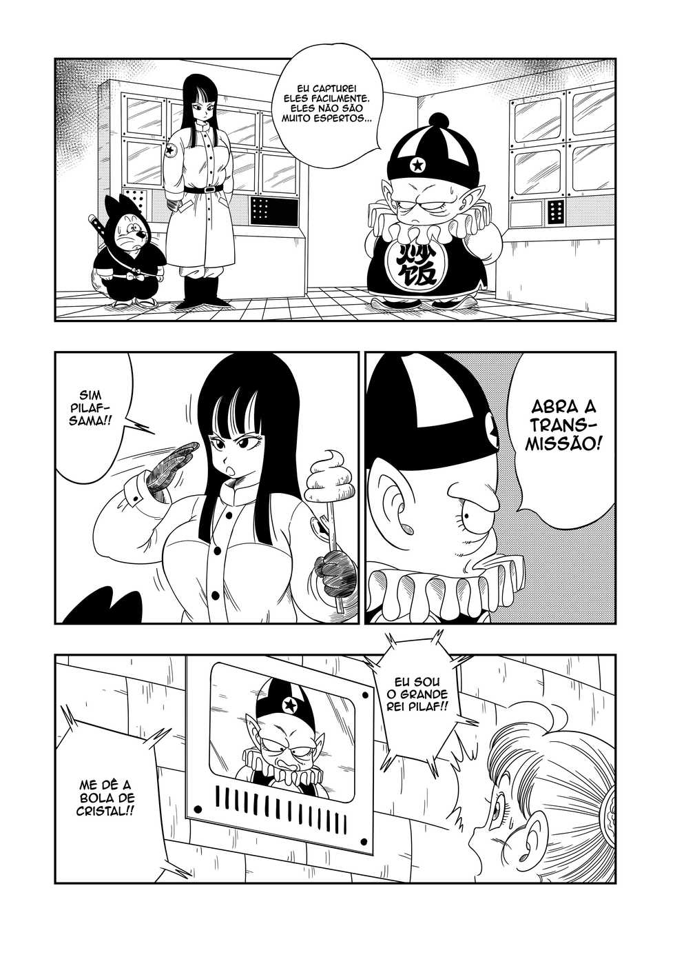 [YamamotoDoujin] Dagon Ball - Punishment in Pilaf's Castle (Dragon Ball) [Portuguese-BR] - Page 3