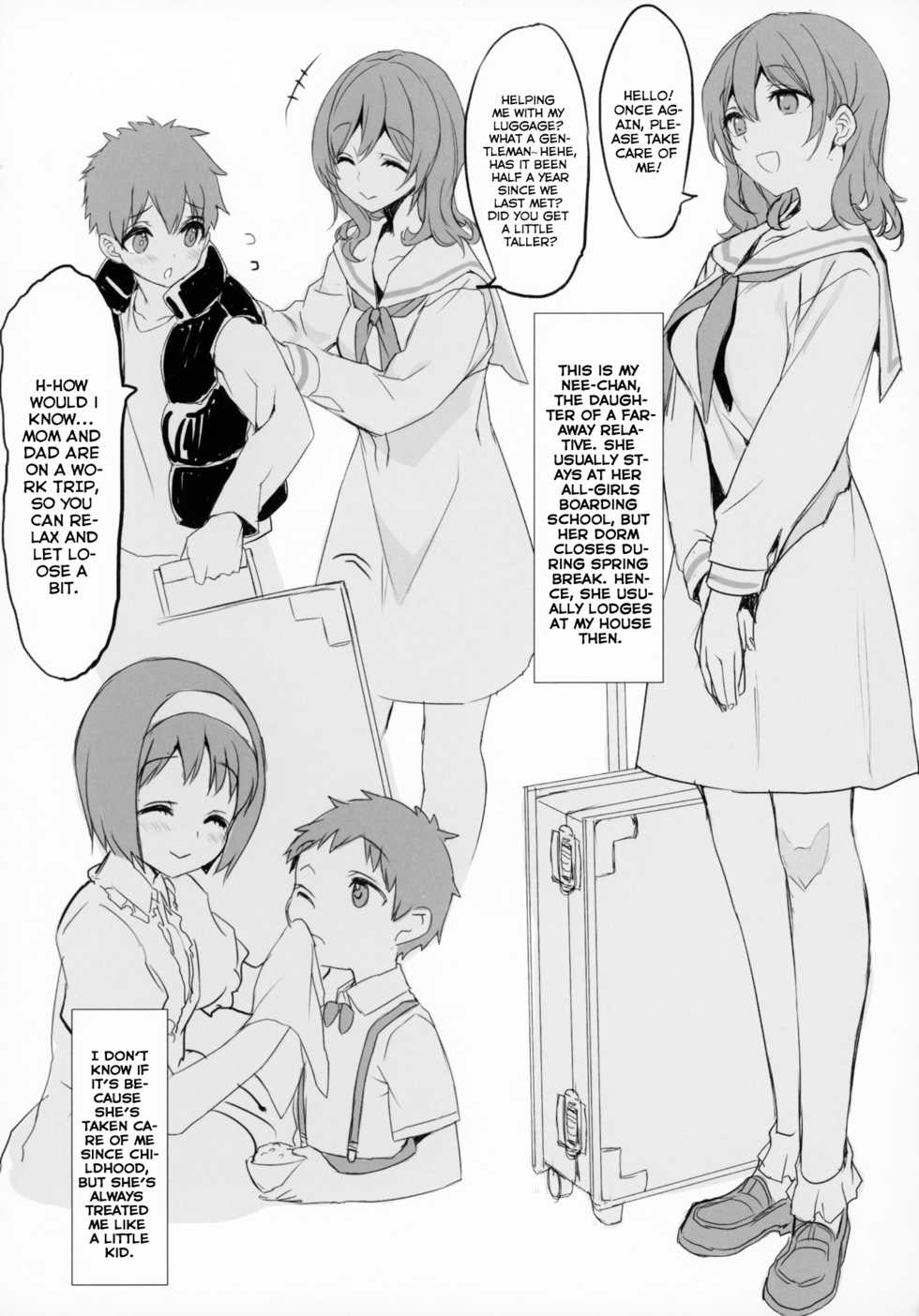 (SC2018 Spring) [WASABI (Tatami)] Encount [English] [Tiptree Translations] - Page 4