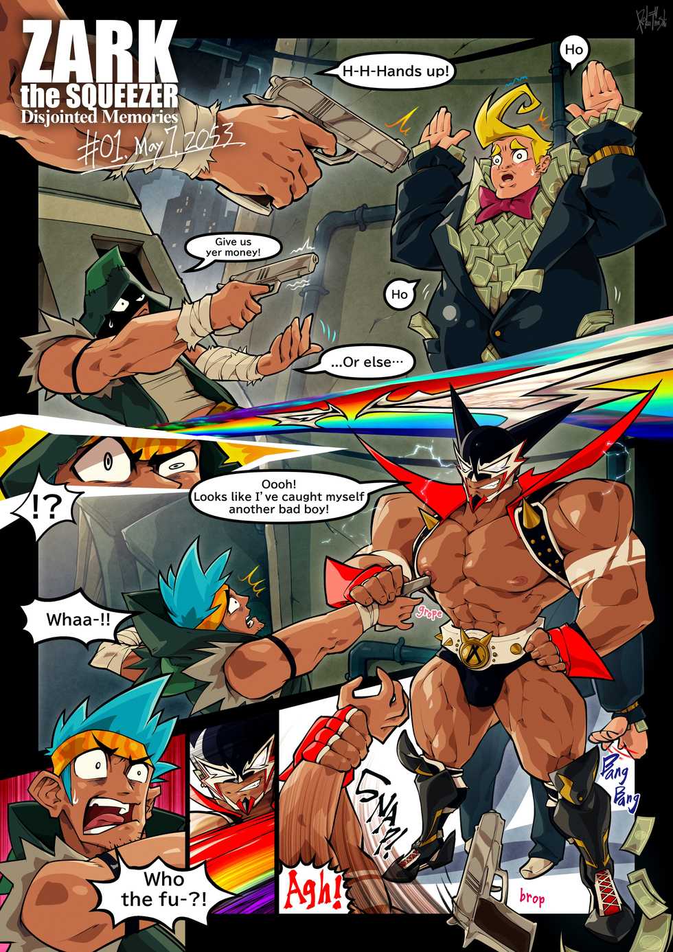 [Rokudenashi] Zark the Squeezer: Disjointed Memories [English / Japanese] - Page 1