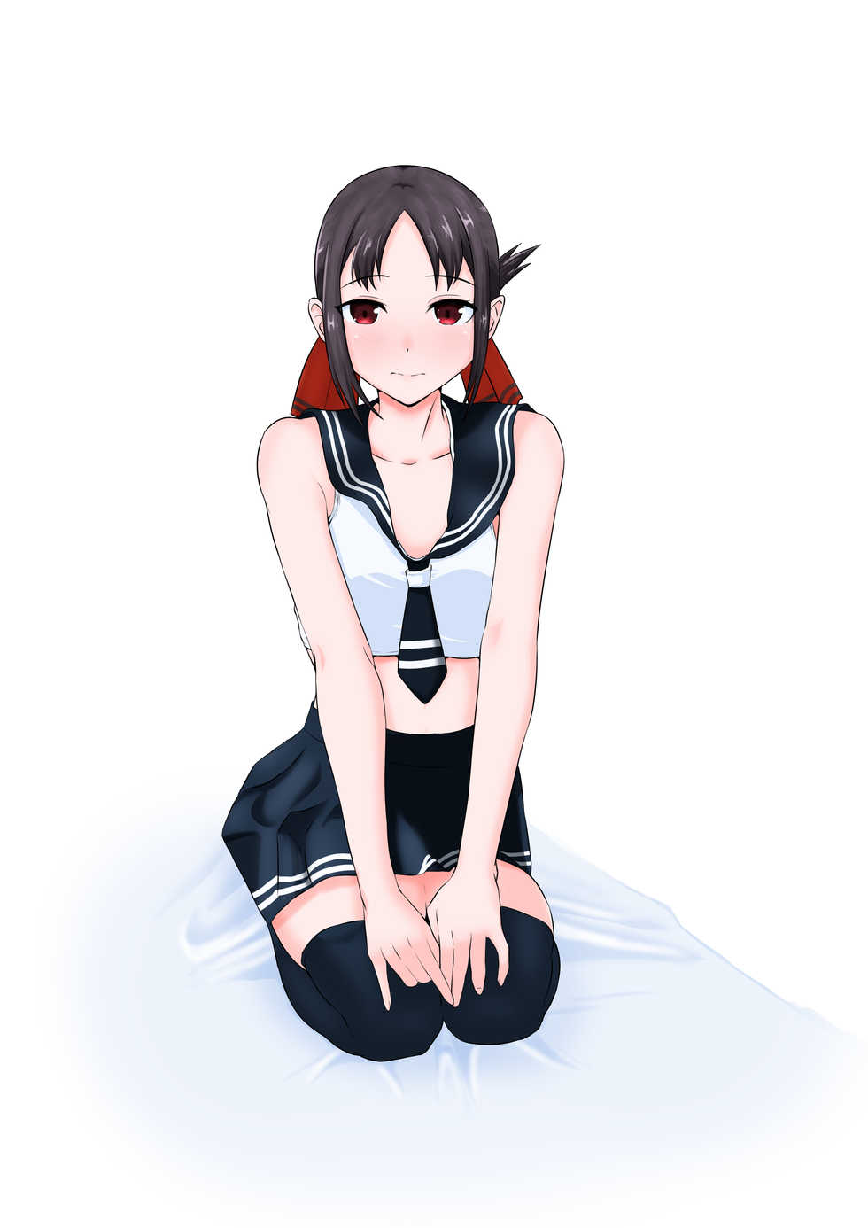 [Doujin Shimei] Fuku Kaichou no Gohoushi Kaishun Refre (Kaguya-sama wa Kokurasetai) - Page 15