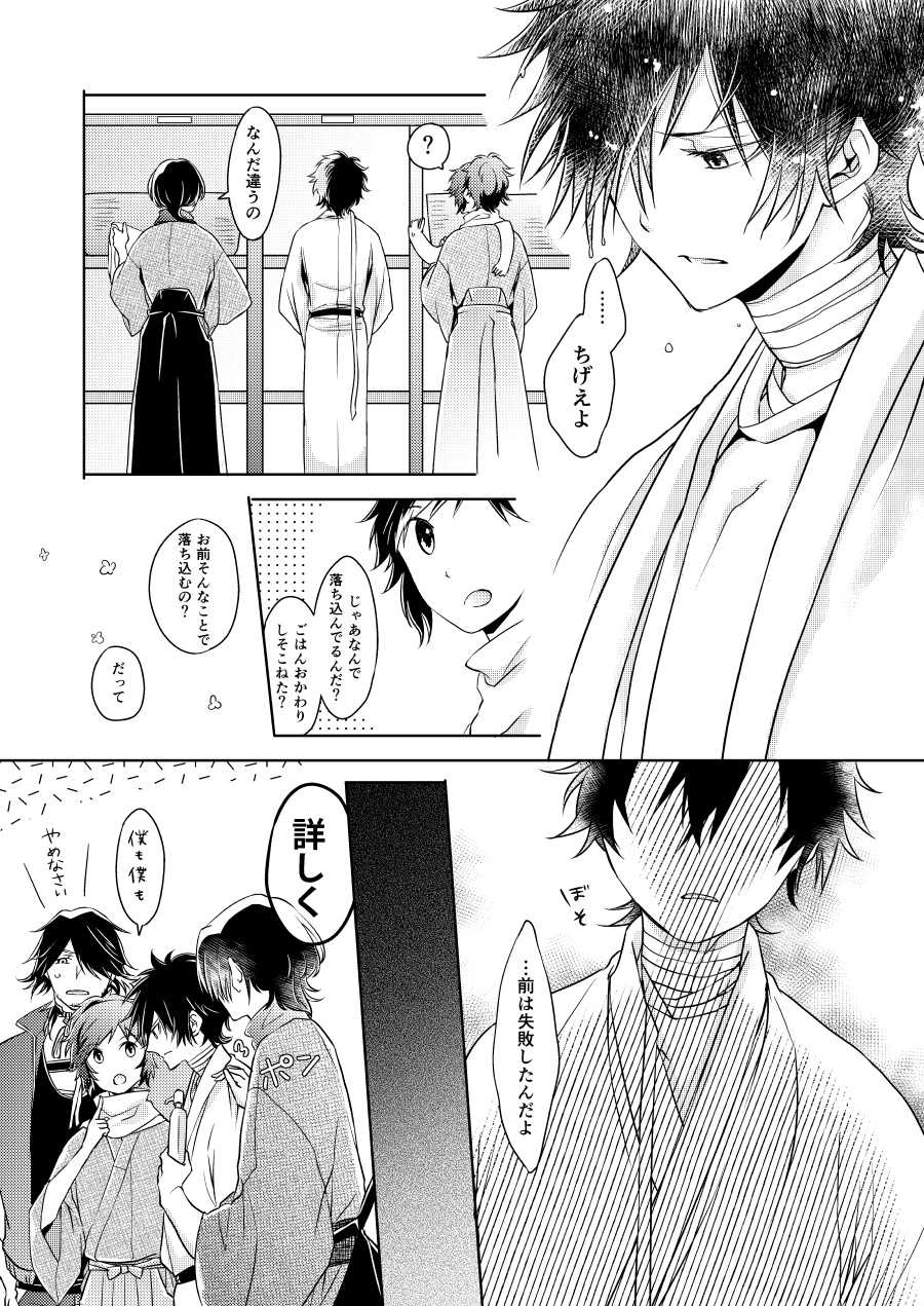[Killing Pop (Syrup)] Chouson-shiki Hizen Tadahiro Kenkyuu Sono Hi (Touken Ranbu) [Digital] - Page 4