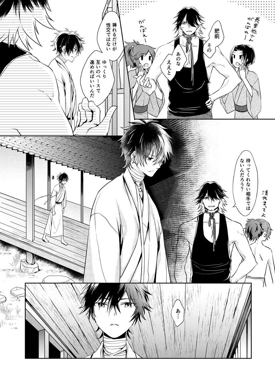 [Killing Pop (Syrup)] Chouson-shiki Hizen Tadahiro Kenkyuu Sono Hi (Touken Ranbu) [Digital] - Page 7