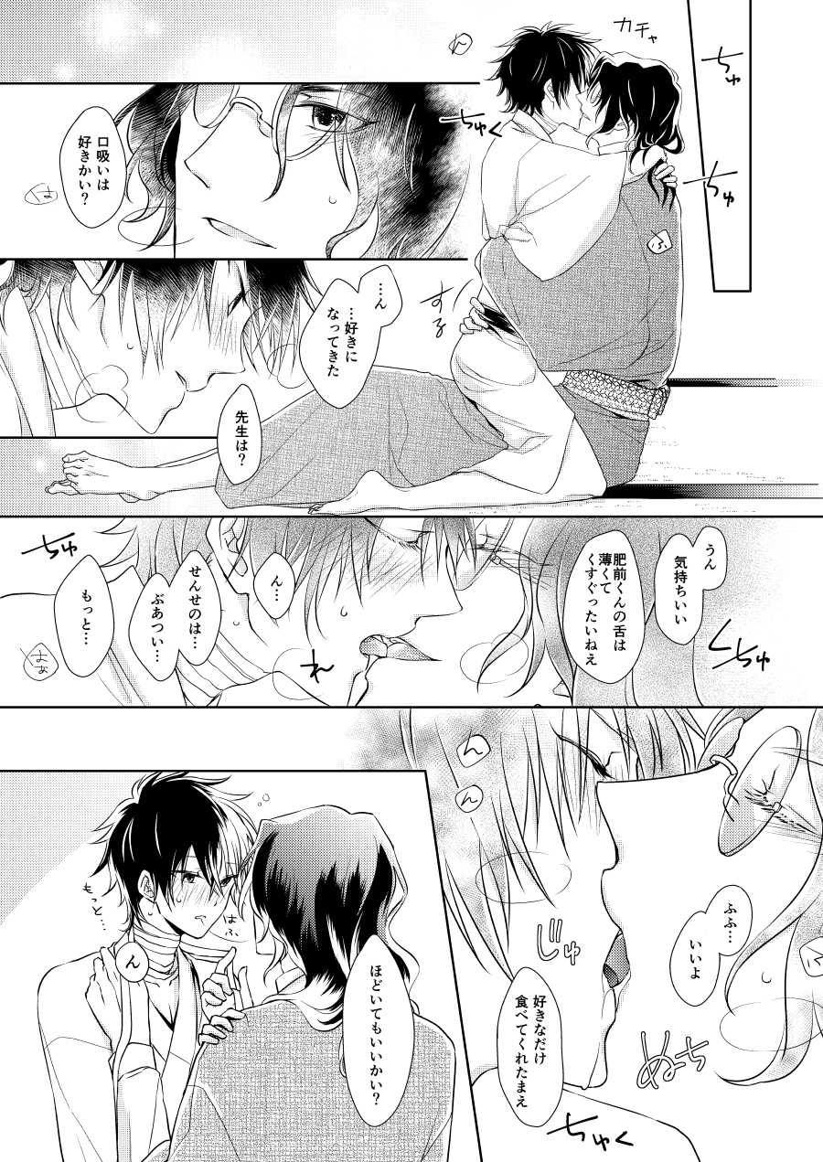 [Killing Pop (Syrup)] Chouson-shiki Hizen Tadahiro Kenkyuu Sono Hi (Touken Ranbu) [Digital] - Page 12